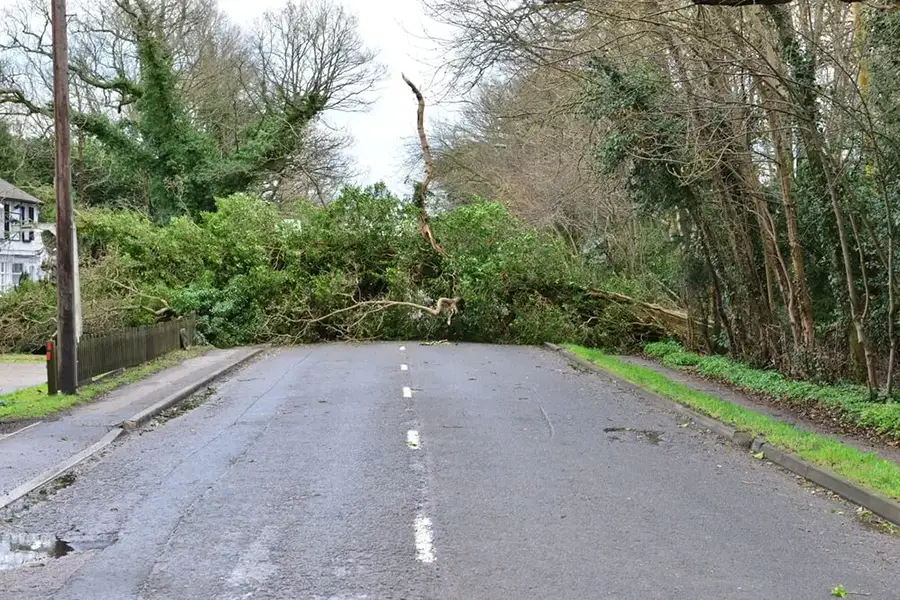 Driving Safely in Storm Ciaran copy