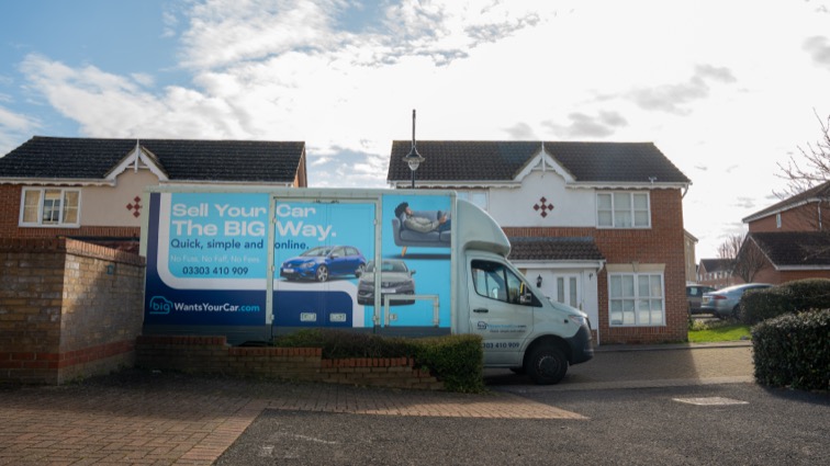 BIG collecting another customer car