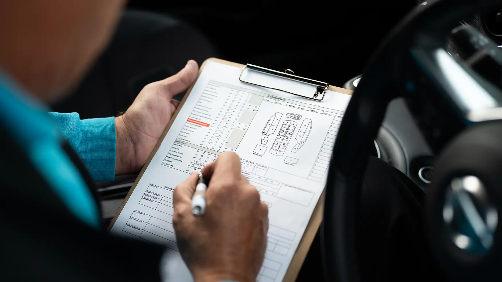 Car Valuation Inspection Checklist